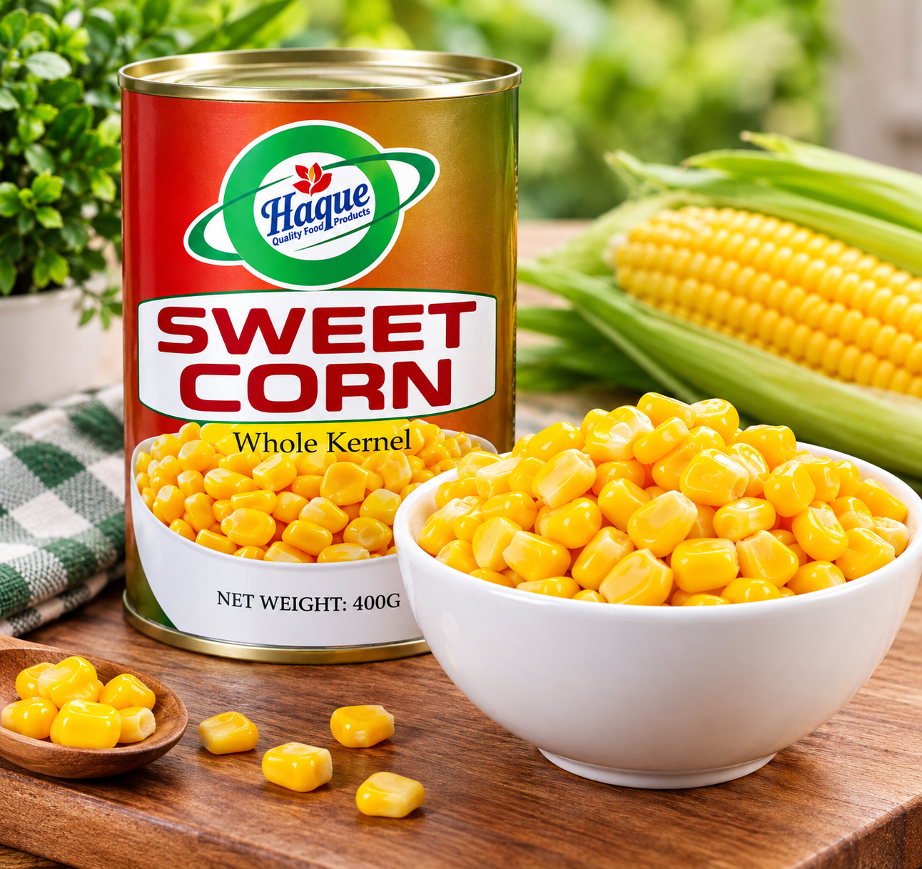 Sweet Corn Whole Kernel (মিষ্টি ভুট্টার দানা)